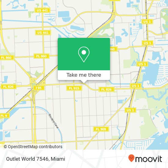 Outlet World 7546, 898 N Miami Beach Blvd North Miami Beach, FL 33162 map