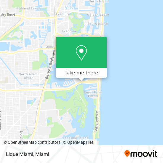 Mapa de Lique Miami