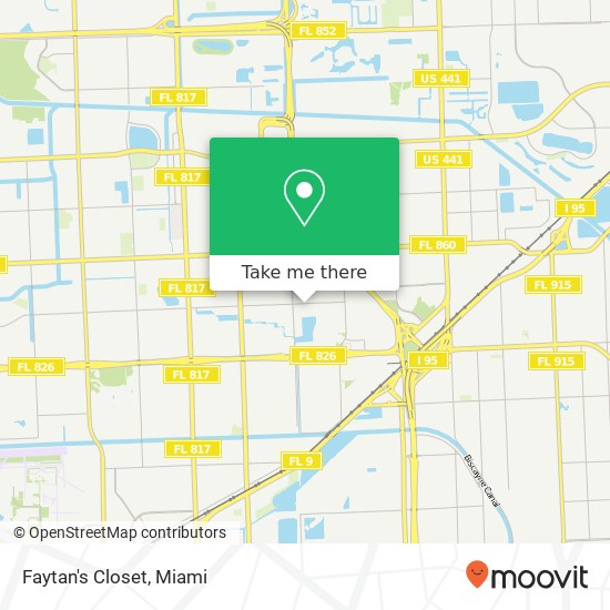 Faytan's Closet, 1500 NW 175th St Miami, FL 33169 map