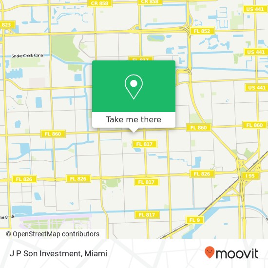 J P Son Investment, 18200 NW 27th Ave Miami Gardens, FL 33056 map