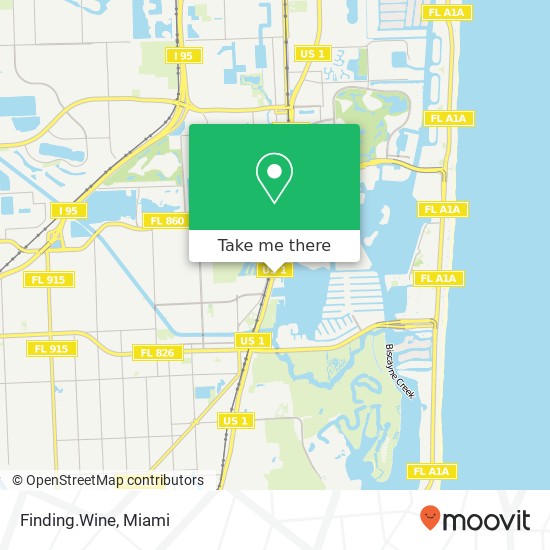 Finding.Wine map