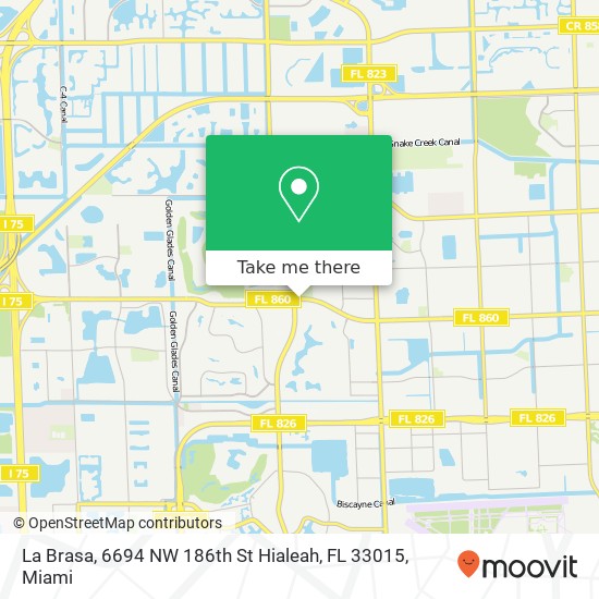 La Brasa, 6694 NW 186th St Hialeah, FL 33015 map