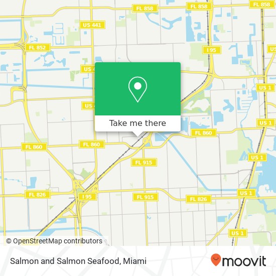 Salmon and Salmon Seafood, 500 NE 185th St Miami, FL 33179 map