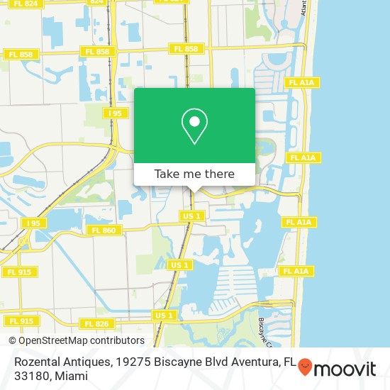 Rozental Antiques, 19275 Biscayne Blvd Aventura, FL 33180 map