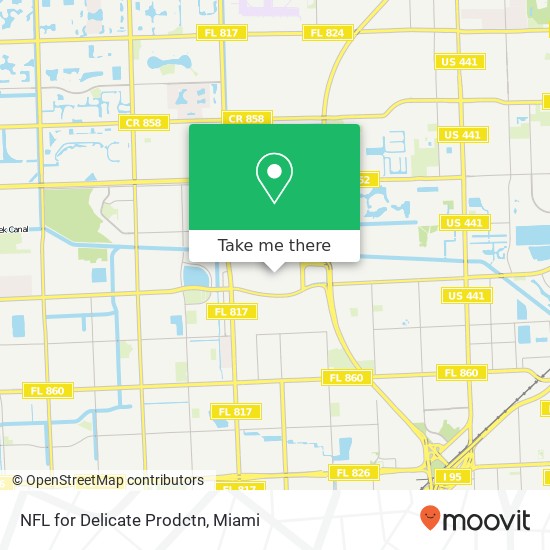 NFL for Delicate Prodctn, 2269 NW 199th St Miami Gardens, FL 33056 map