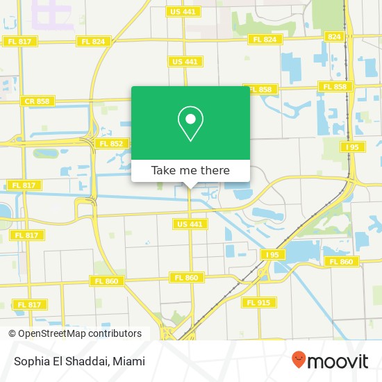 Sophia El Shaddai, 20295 NW 2nd Ave Miami, FL 33169 map