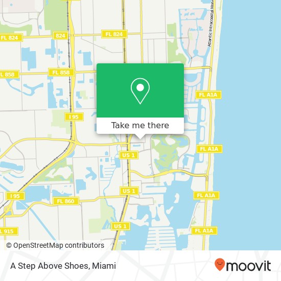 A Step Above Shoes, 20355 Biscayne Blvd Aventura, FL 33180 map