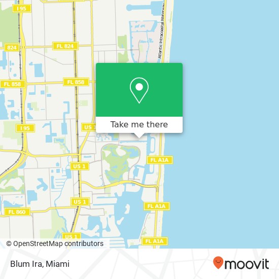 Blum Ira, 3748 NE 207th Ter Miami, FL 33180 map