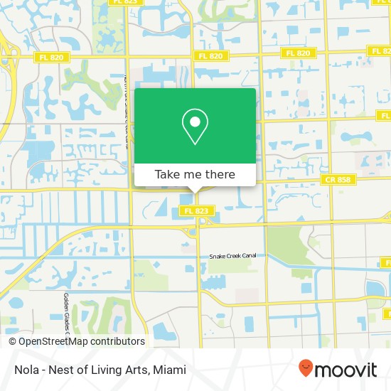 Nola - Nest of Living Arts map