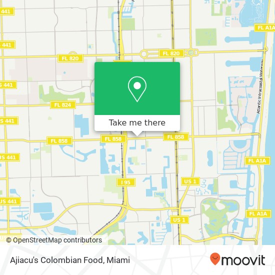 Ajiacu's Colombian Food, 952 W Hallandale Beach Blvd Hallandale, FL 33009 map