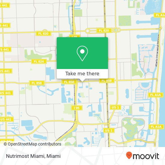 Nutrimost Miami, 1011 W Hallandale Beach Blvd Hallandale, FL 33009 map