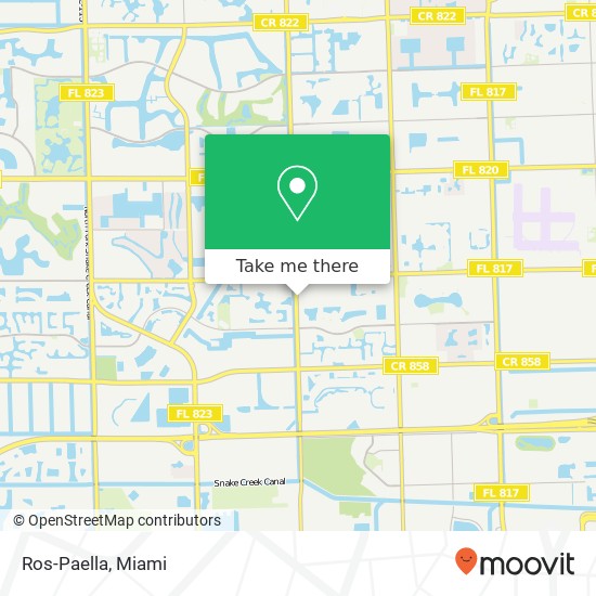 Ros-Paella, S Palm Ave Miramar, FL 33025 map