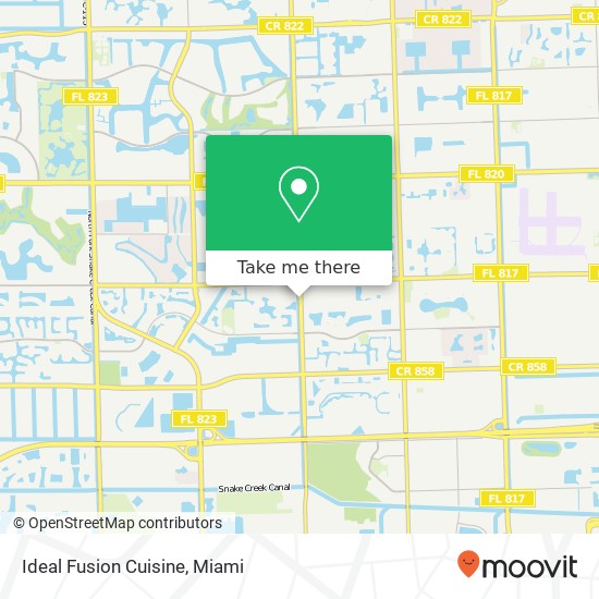 Ideal Fusion Cuisine, S Palm Ave Miramar, FL 33025 map