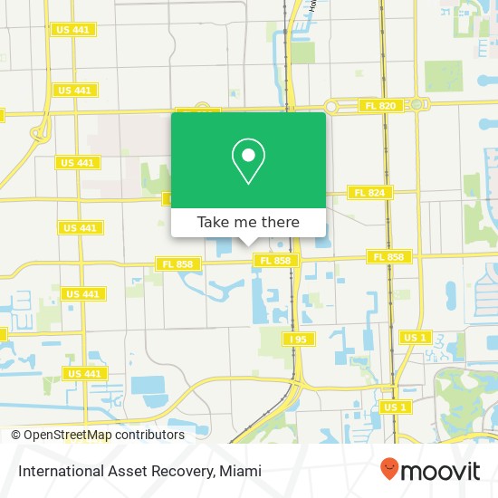Mapa de International Asset Recovery, 2701 SW 32nd Ave Hollywood, FL 33023