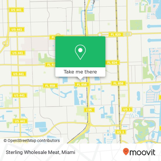 Sterling Wholesale Meat, 2665 S Park Rd Hallandale, FL 33009 map