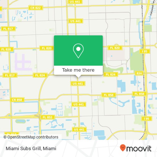 Miami Subs Grill, 1955 S State Road 7 West Park, FL 33023 map