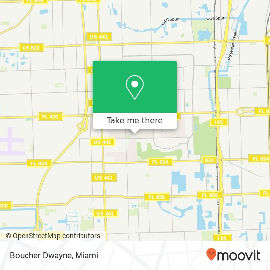 Boucher Dwayne, 5201 Adams St Hollywood, FL 33021 map