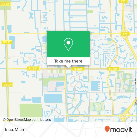 Inca, 18265 Pines Blvd Pembroke Pines, FL 33029 map