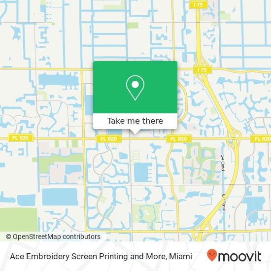 Ace Embroidery Screen Printing and More, 17171 Pines Blvd Pembroke Pines, FL 33027 map