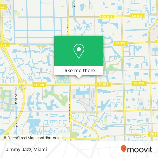 Mapa de Jimmy Jazz, Pembroke Pines, FL 33026