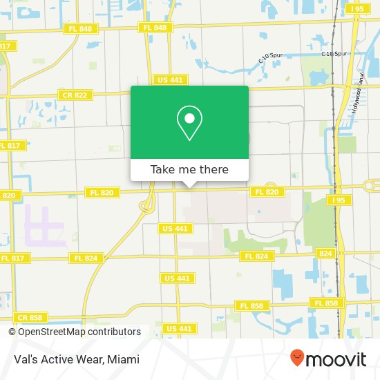 Val's Active Wear, 5800 Hollywood Blvd Hollywood, FL 33021 map