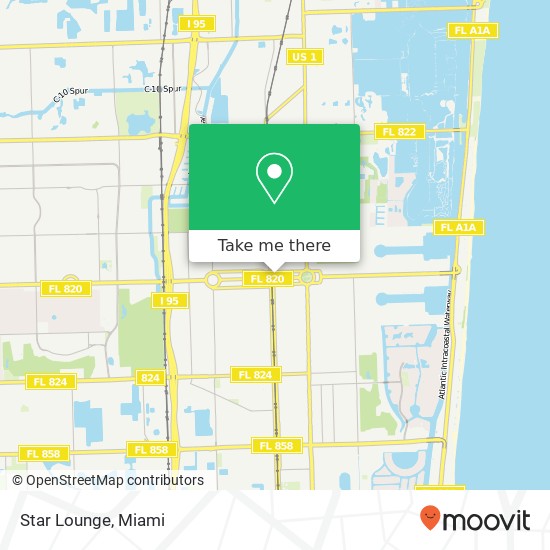 Mapa de Star Lounge