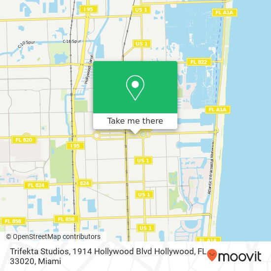 Trifekta Studios, 1914 Hollywood Blvd Hollywood, FL 33020 map