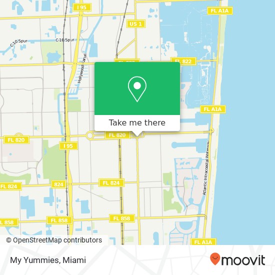 My Yummies, 1 Young Cir Hollywood, FL 33020 map