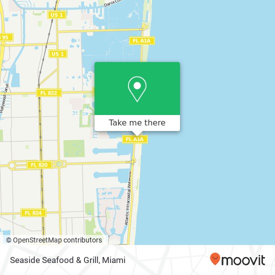 Seaside Seafood & Grill, 327 Johnson St Hollywood, FL 33019 map