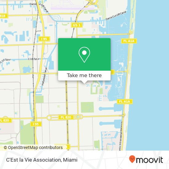 C'Est la Vie Association, 1800 N 16th Ave Hollywood, FL 33020 map