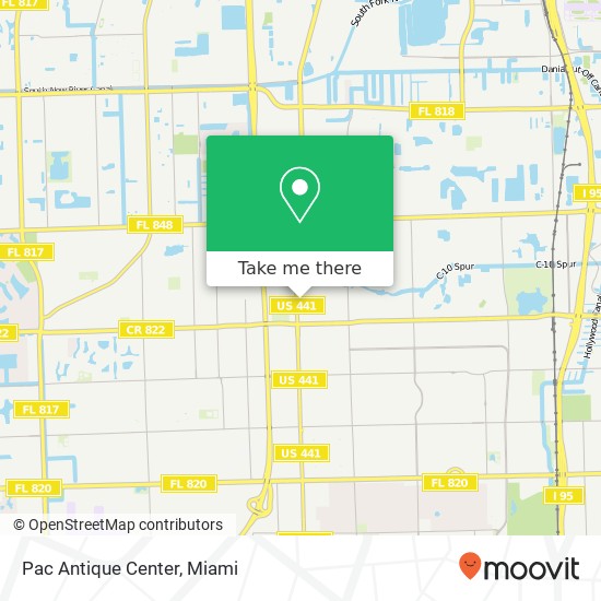 Pac Antique Center, 2807 N State Road 7 Hollywood, FL 33021 map