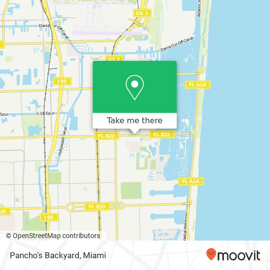 Pancho's Backyard, 433 E Sheridan St Dania Beach, FL 33004 map