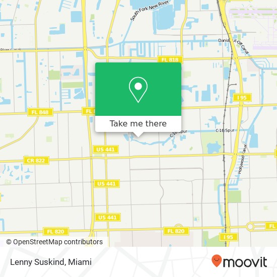 Lenny Suskind, 3541 N 55th Ave Hollywood, FL 33021 map