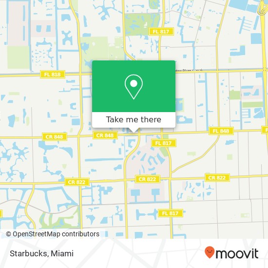 Starbucks, 8751 Stirling Rd Cooper City, FL 33328 map