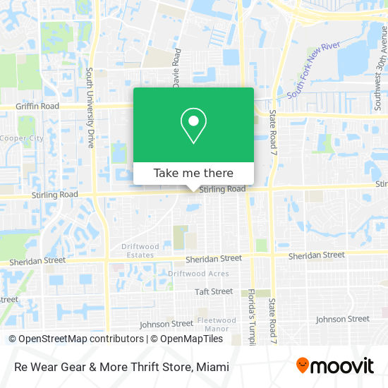 Re Wear Gear & More Thrift Store map
