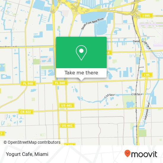 Yogurt Cafe, 3951 Stirling Rd Hollywood, FL 33021 map