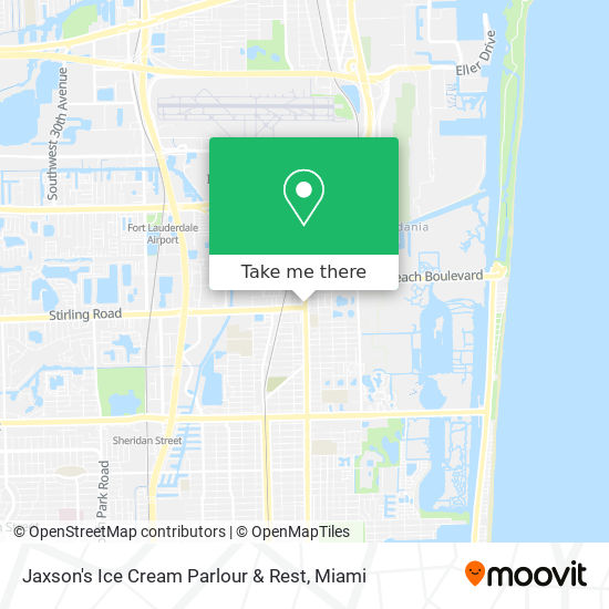 Mapa de Jaxson's Ice Cream Parlour & Rest