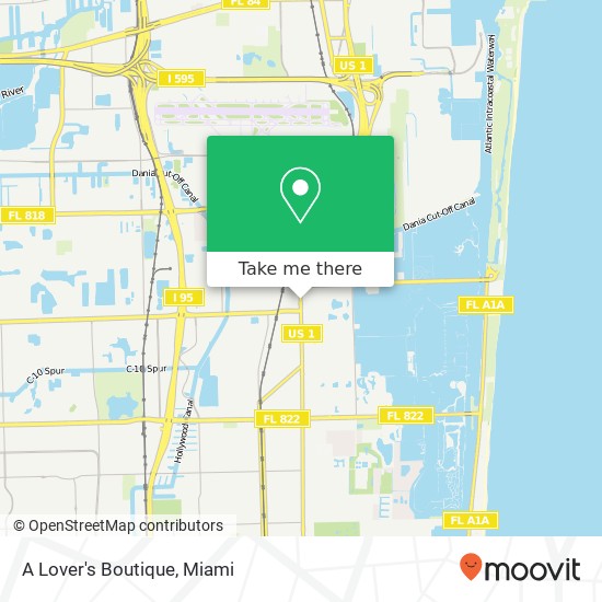 A Lover's Boutique, 105 S Federal Hwy Dania Beach, FL 33004 map