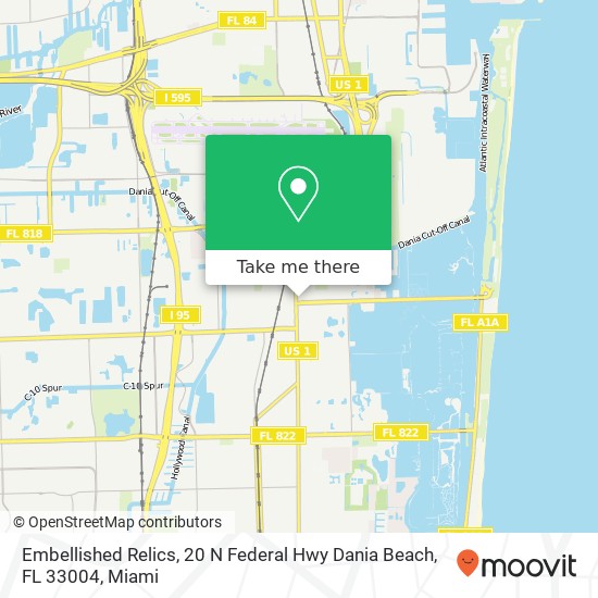 Embellished Relics, 20 N Federal Hwy Dania Beach, FL 33004 map