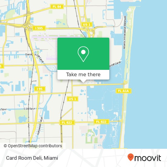 Card Room Deli, 301 E Dania Beach Blvd Dania Beach, FL 33004 map