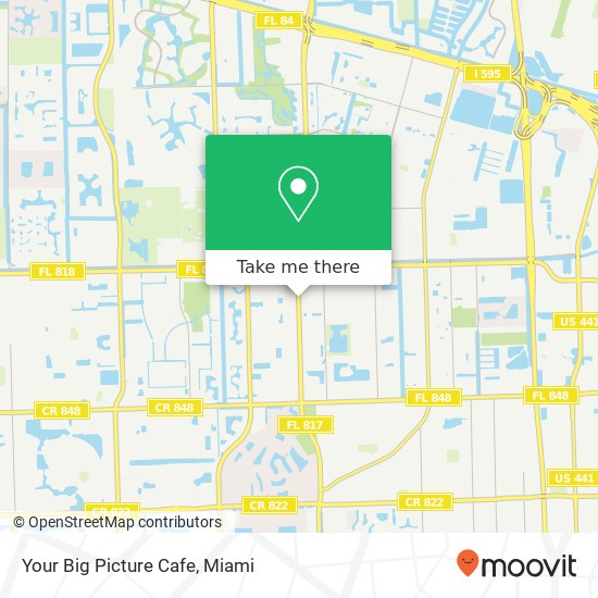 Your Big Picture Cafe, 4900 S University Dr Fort Lauderdale, FL 33328 map