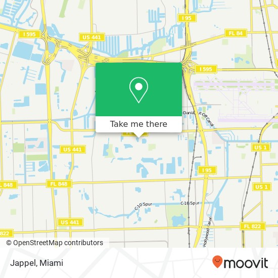 Jappel, 4925 SW 31st Ter Fort Lauderdale, FL 33312 map