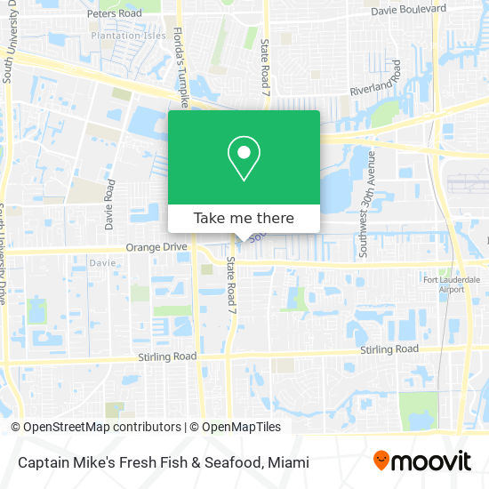 Captain Mike's Fresh Fish & Seafood map