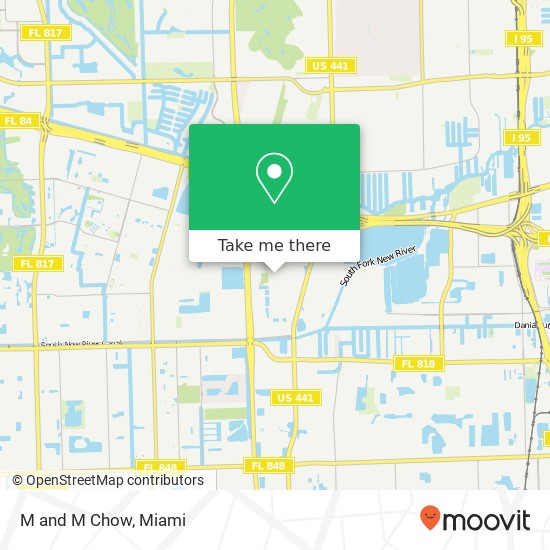 M and M Chow, 3711 SW 47th Ave Davie, FL 33314 map