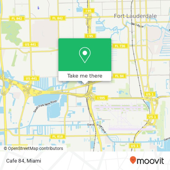 Cafe 84, 2275 W State Road 84 Fort Lauderdale, FL 33312 map