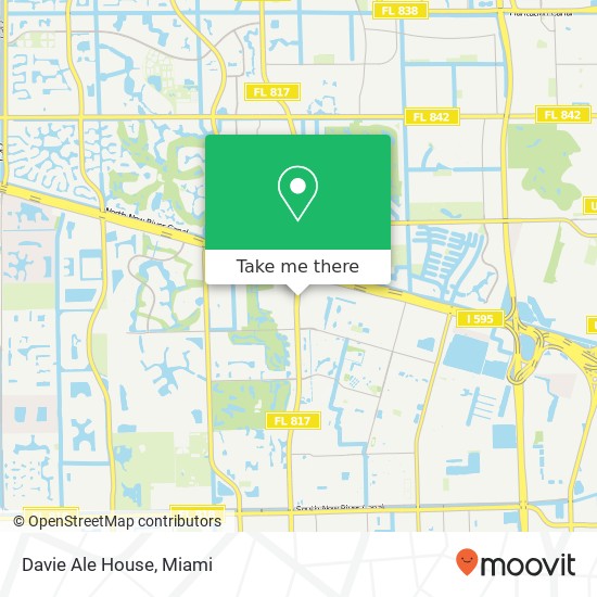 Mapa de Davie Ale House, 2080 S University Dr Fort Lauderdale, FL 33324