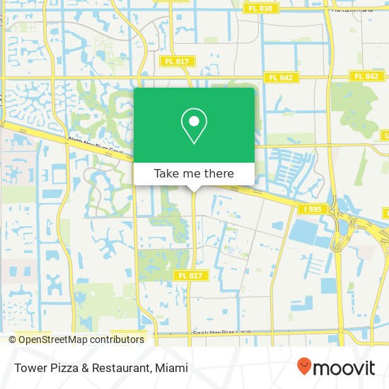 Tower Pizza & Restaurant, 2060 S University Dr Fort Lauderdale, FL 33324 map