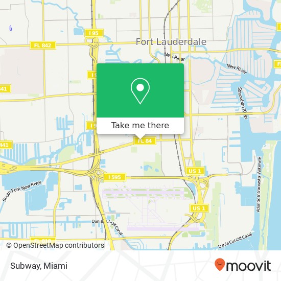 Subway, 975 SW 24th St Fort Lauderdale, FL 33315 map
