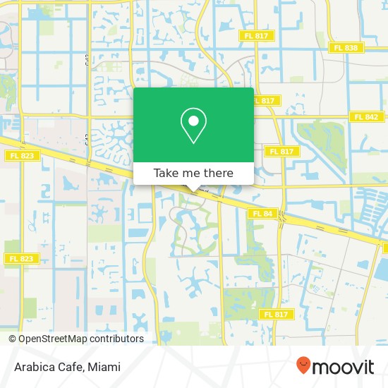 Arabica Cafe, 9054 W State Road 84 Davie, FL 33324 map