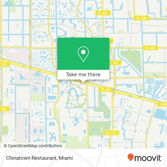 Chinatown Restaurant, 8934 E SR-84 Davie, FL 33324 map